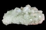 Zoned Apophyllite Crystals With Stilbite - India #91322-1
